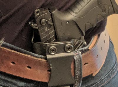 AIWB holster canted