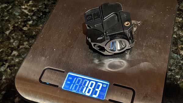 firefly v2 pistol light weight in ounces