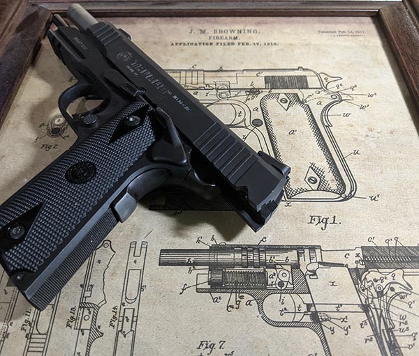 most popular handgun design - Browning 1911