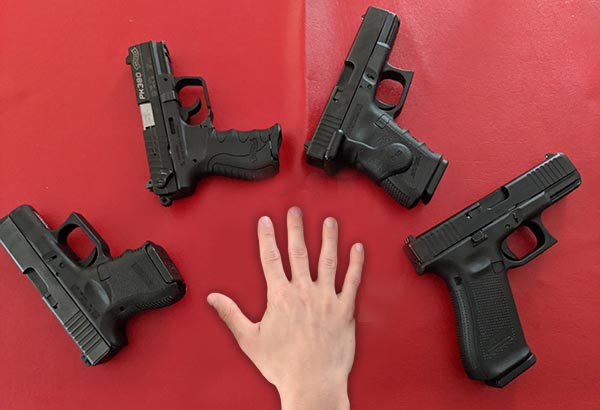 concealed carry handguns for people with small hands