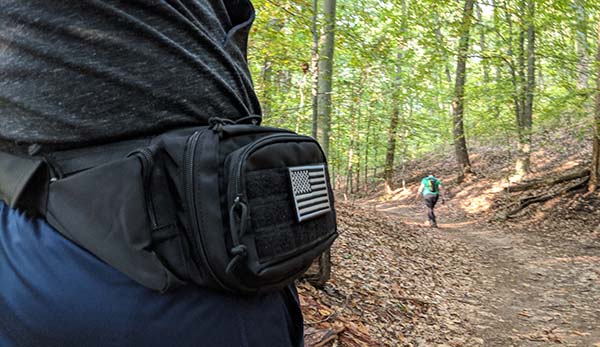 concealed carry fanny pack for running and working out