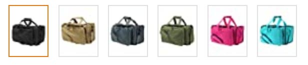 osage river tactical range bag color and size options