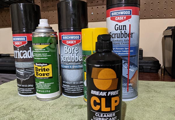 take your gun apart to use proper solvents appropriately
