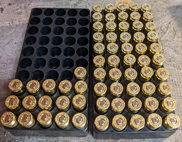 how often do misfires happen - assorted cartridges in tray